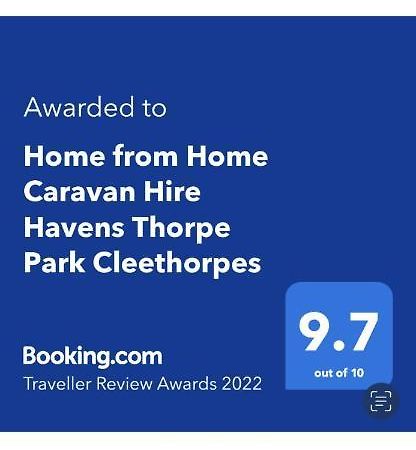 Home From Home Caravan Hire, Haven'S Thorpe Park, Клийторпс Екстериор снимка